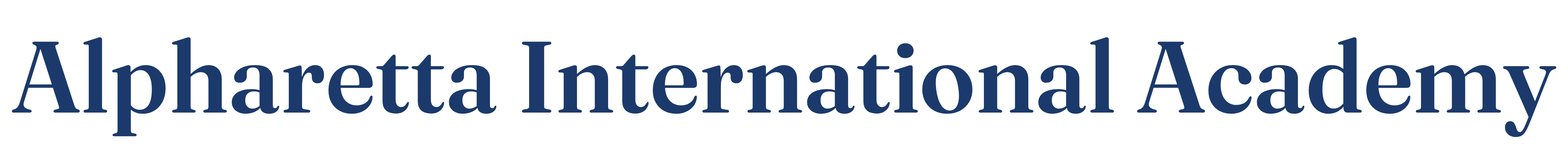 Alpharetta International Academy